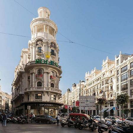 M&F Gran Via 3 Hab Apartamento Madri Exterior foto
